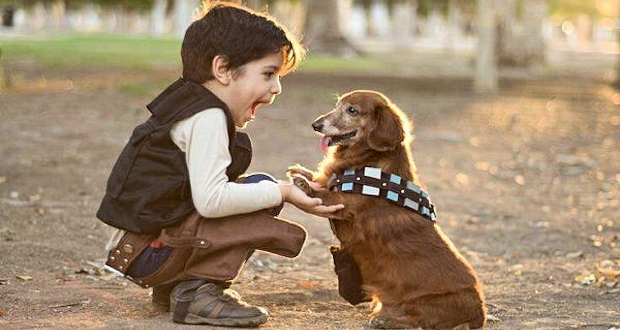 Han Solo Chewie Cosplay